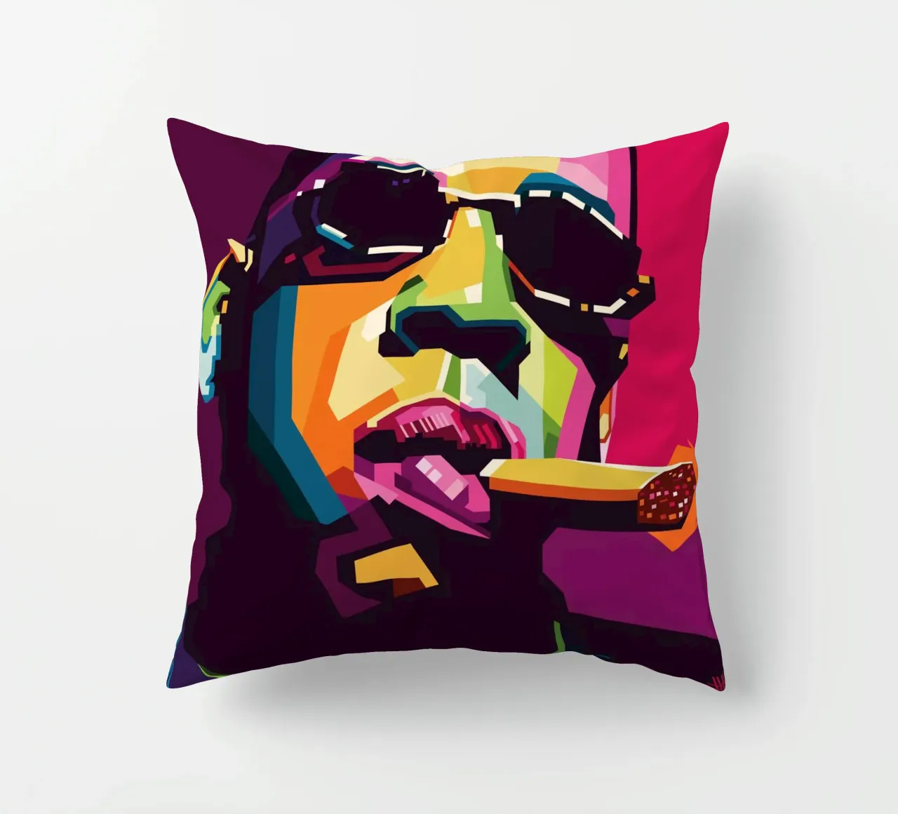 Rapper Style WPAP Kissen von SW Artwork