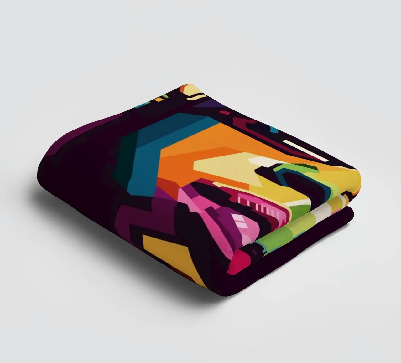 Rapper Style WPAP toalla de baño de SW Artwork