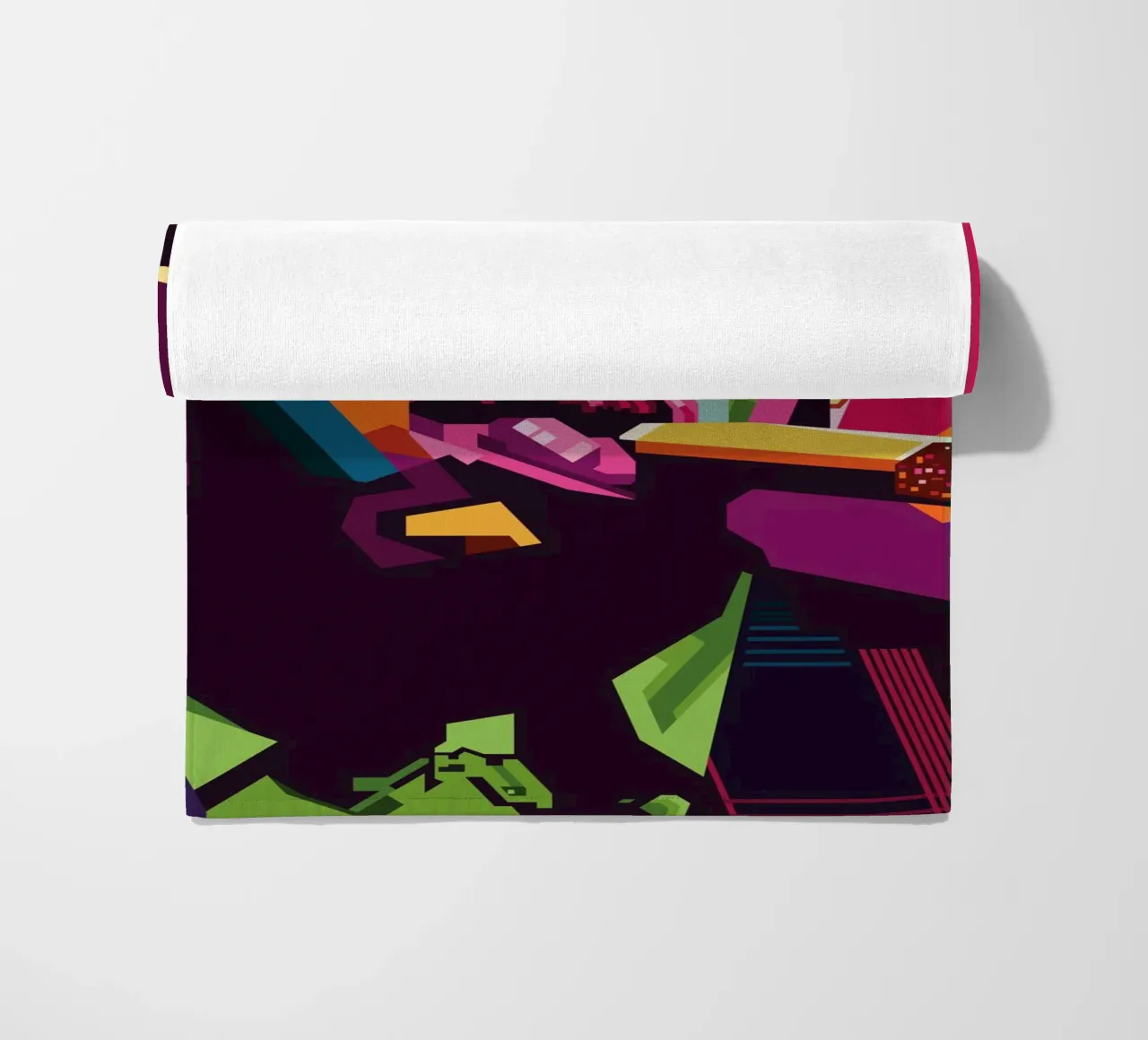 Rapper Style WPAP strandhanddoek van SW Artwork