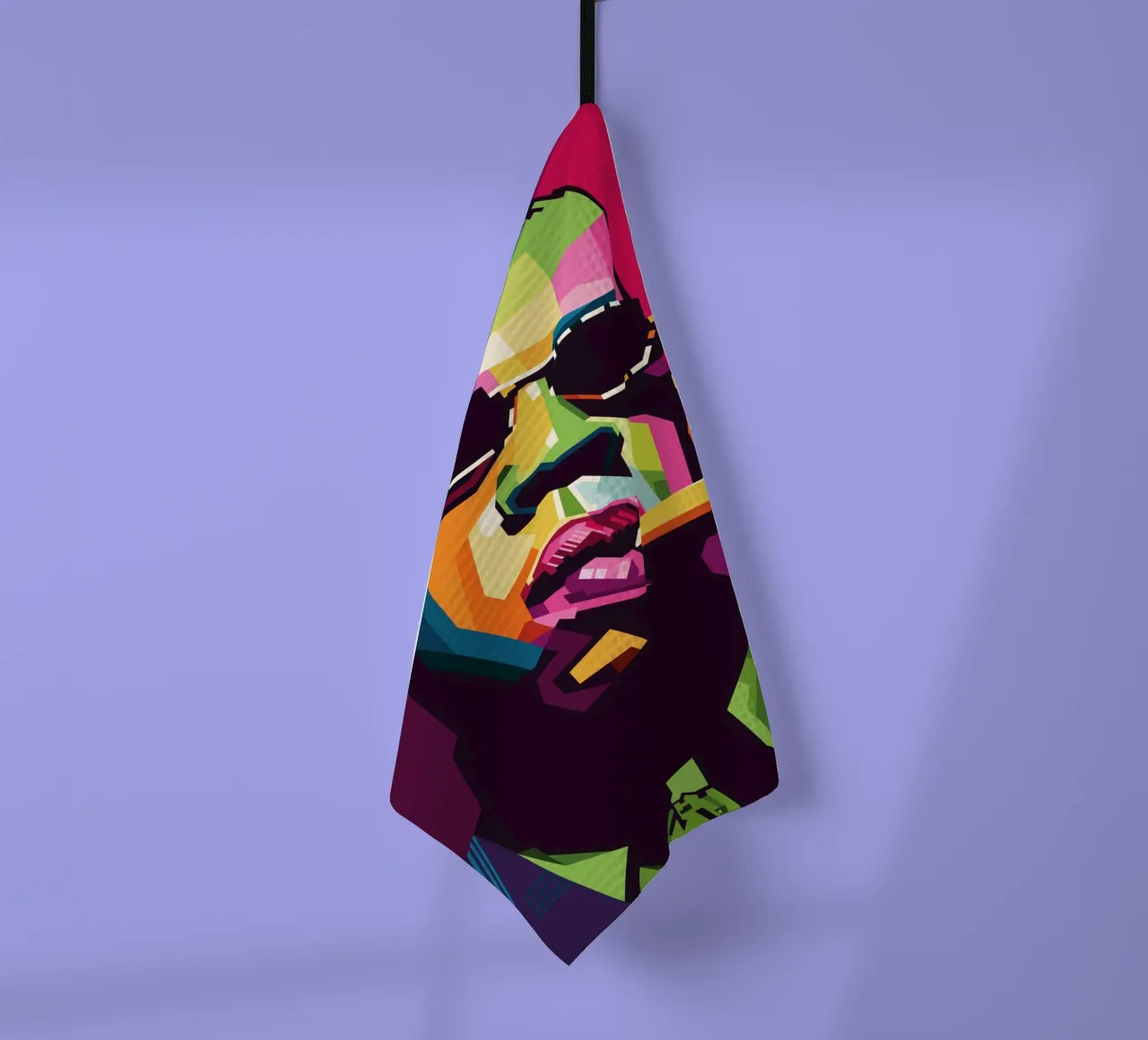 Rapper Style WPAP torchon de SW Artwork