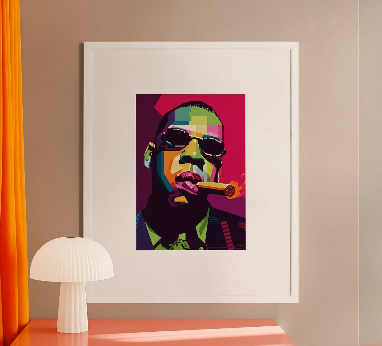 Rapper Style WPAP carta hahnemühle da SW Artwork