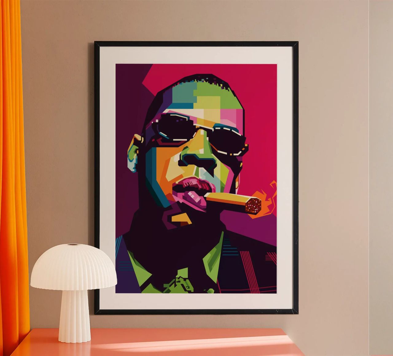 Rapper Style WPAP carta hahnemühle da SW Artwork
