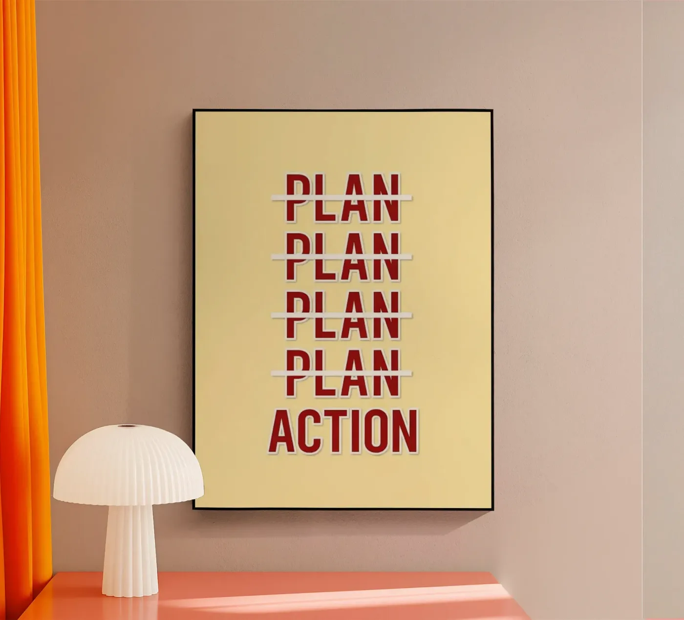 plan et action plexiglas de ameera