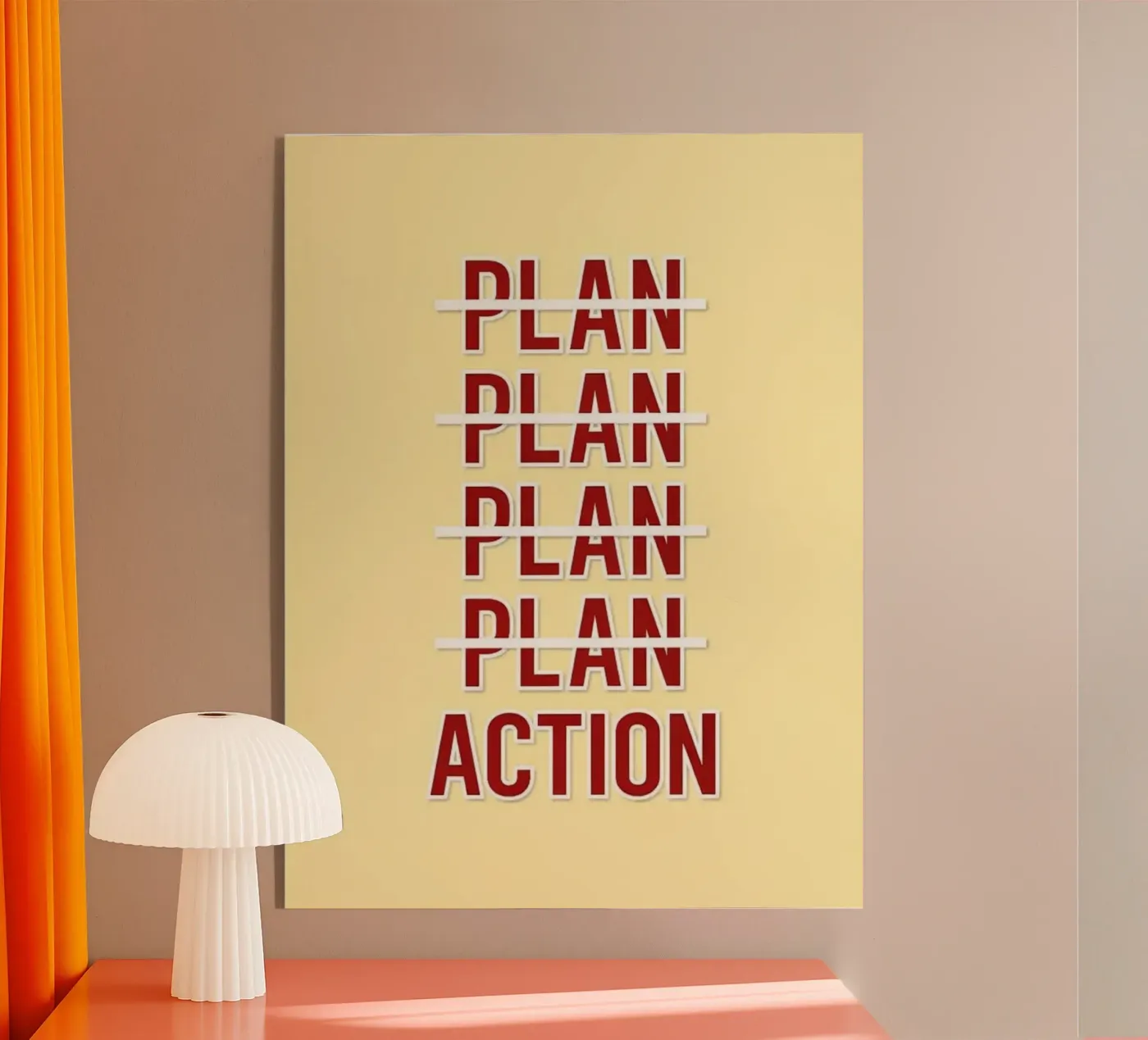 plan et action plexiglas de ameera