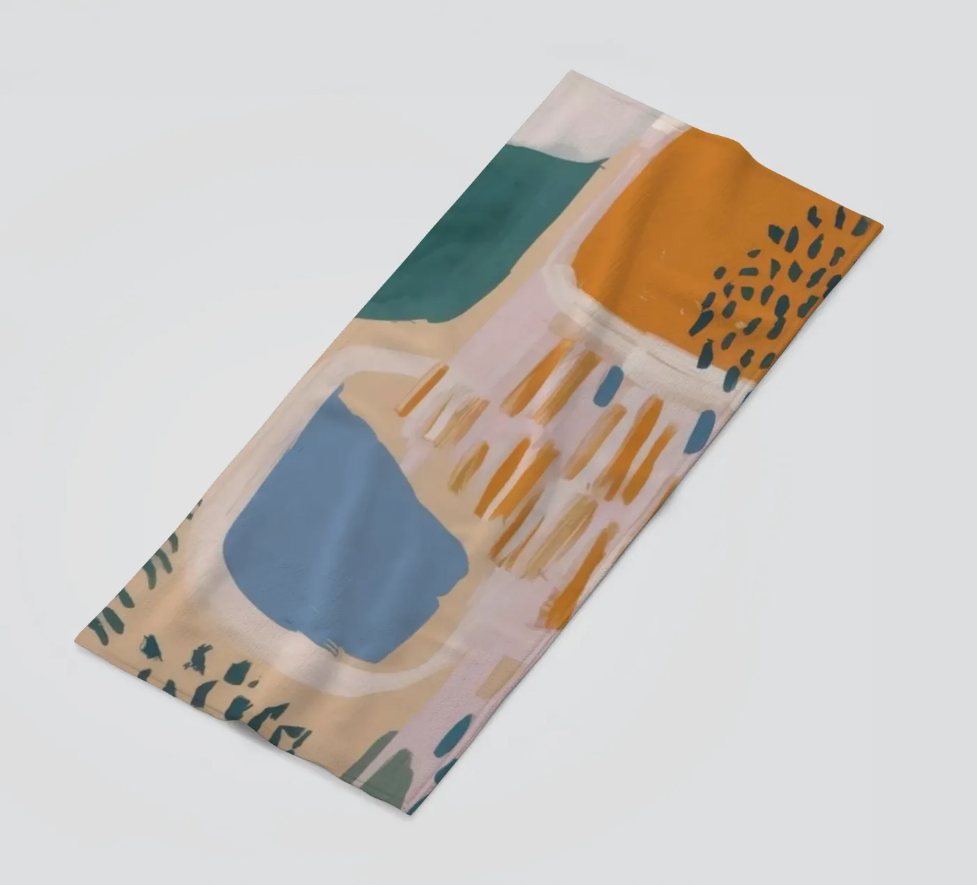 Muted Abstract Forms serviette de plage de Solace Light