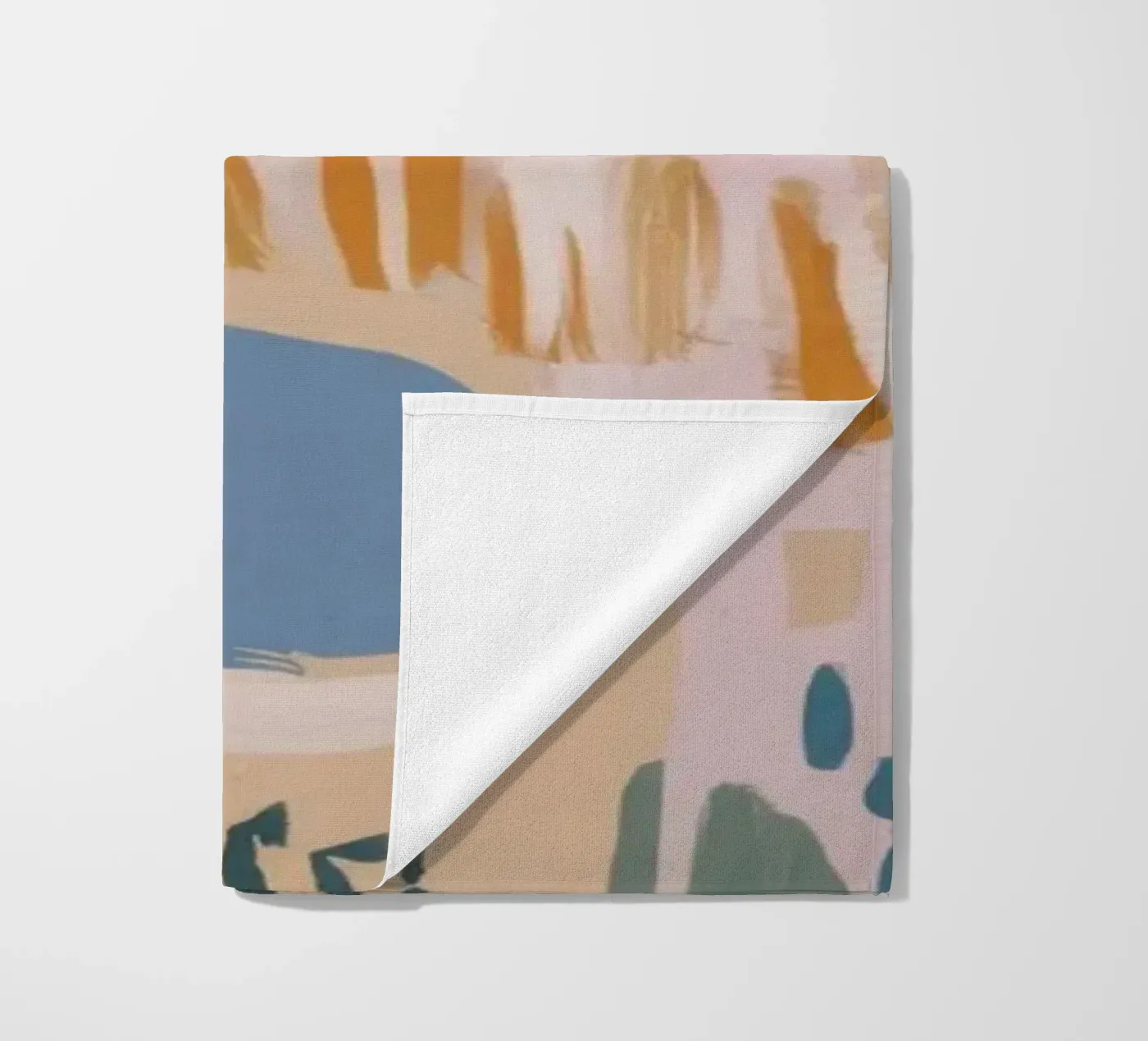 Muted Abstract Forms serviette de plage de Solace Light