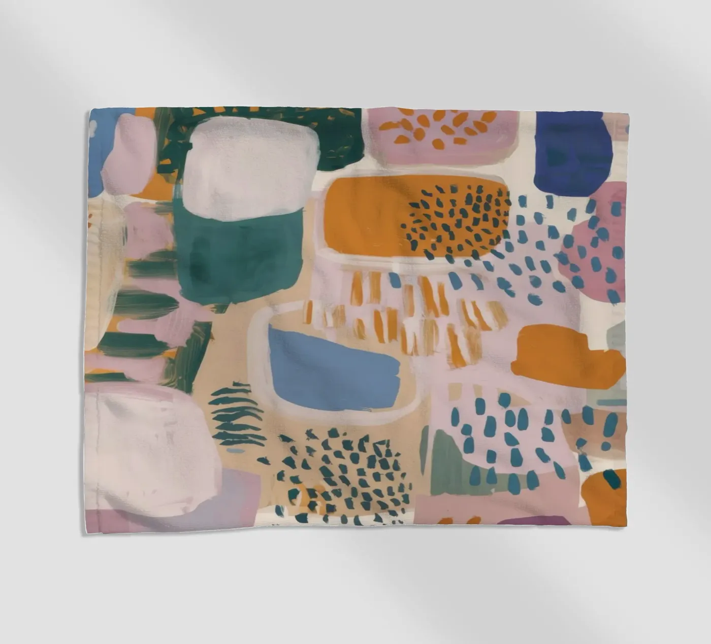 Muted Abstract Forms serviette de plage de Solace Light