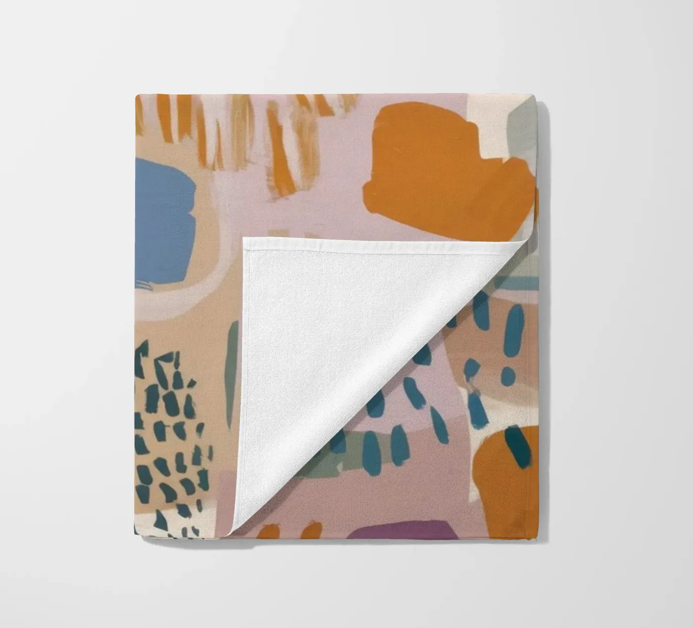 Muted Abstract Forms serviette de plage de Solace Light