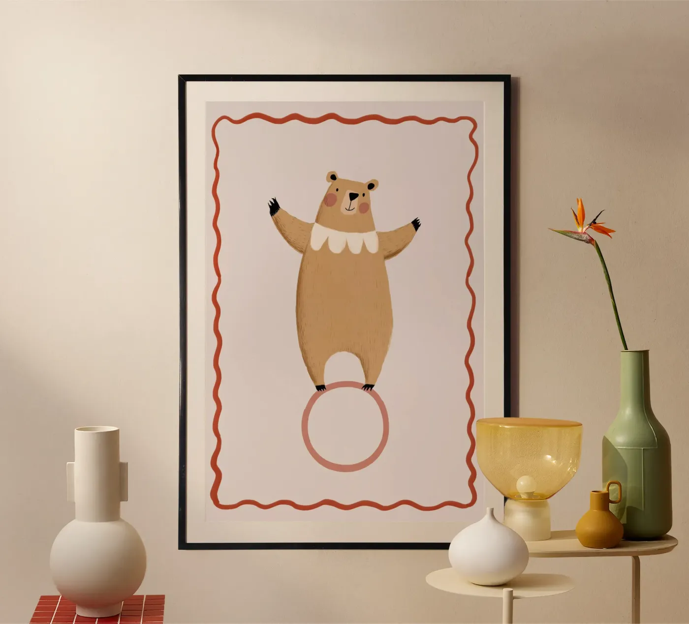 Balancing Bear Poster von treechild