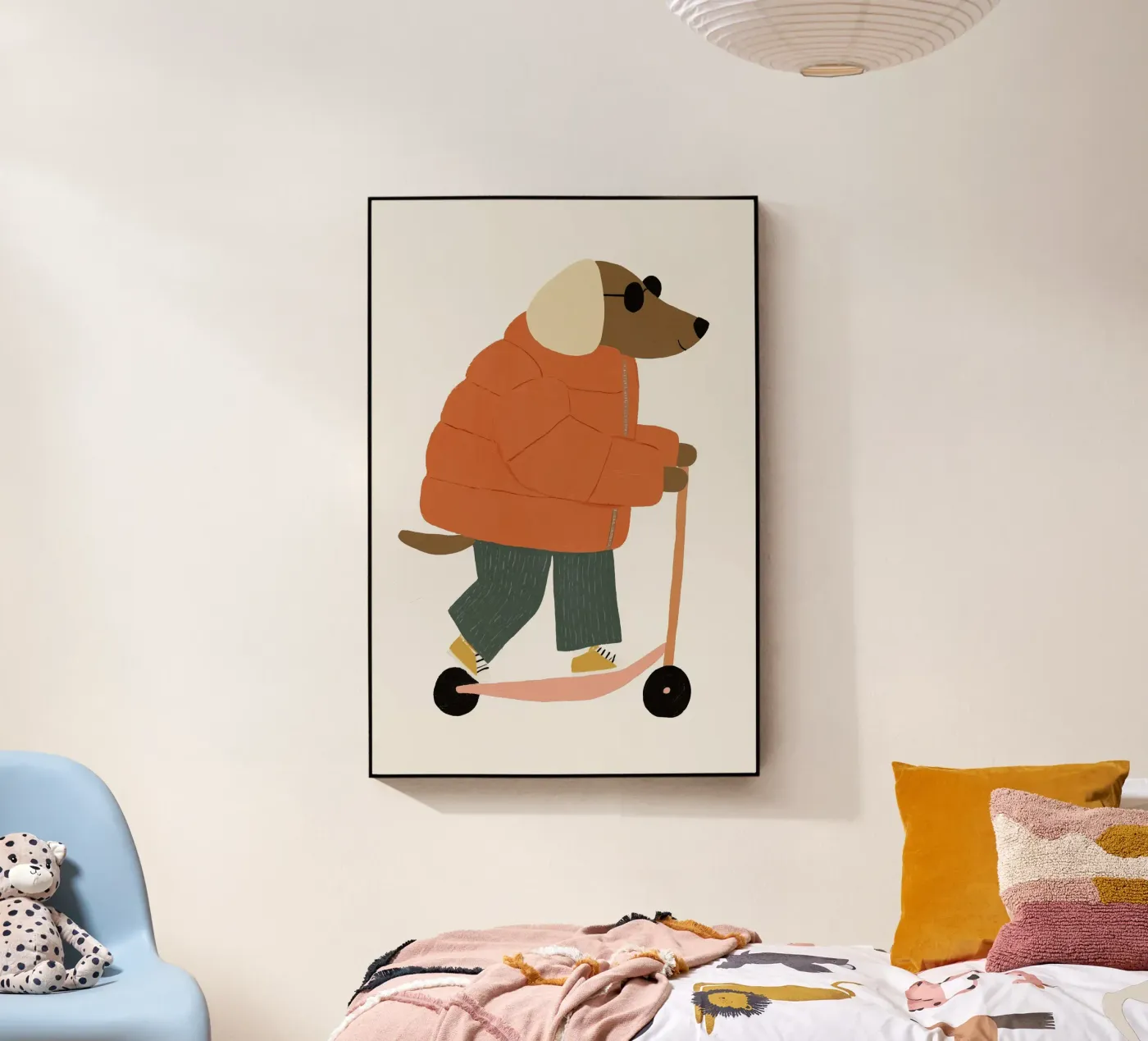 Cool Dog acryl van treechild