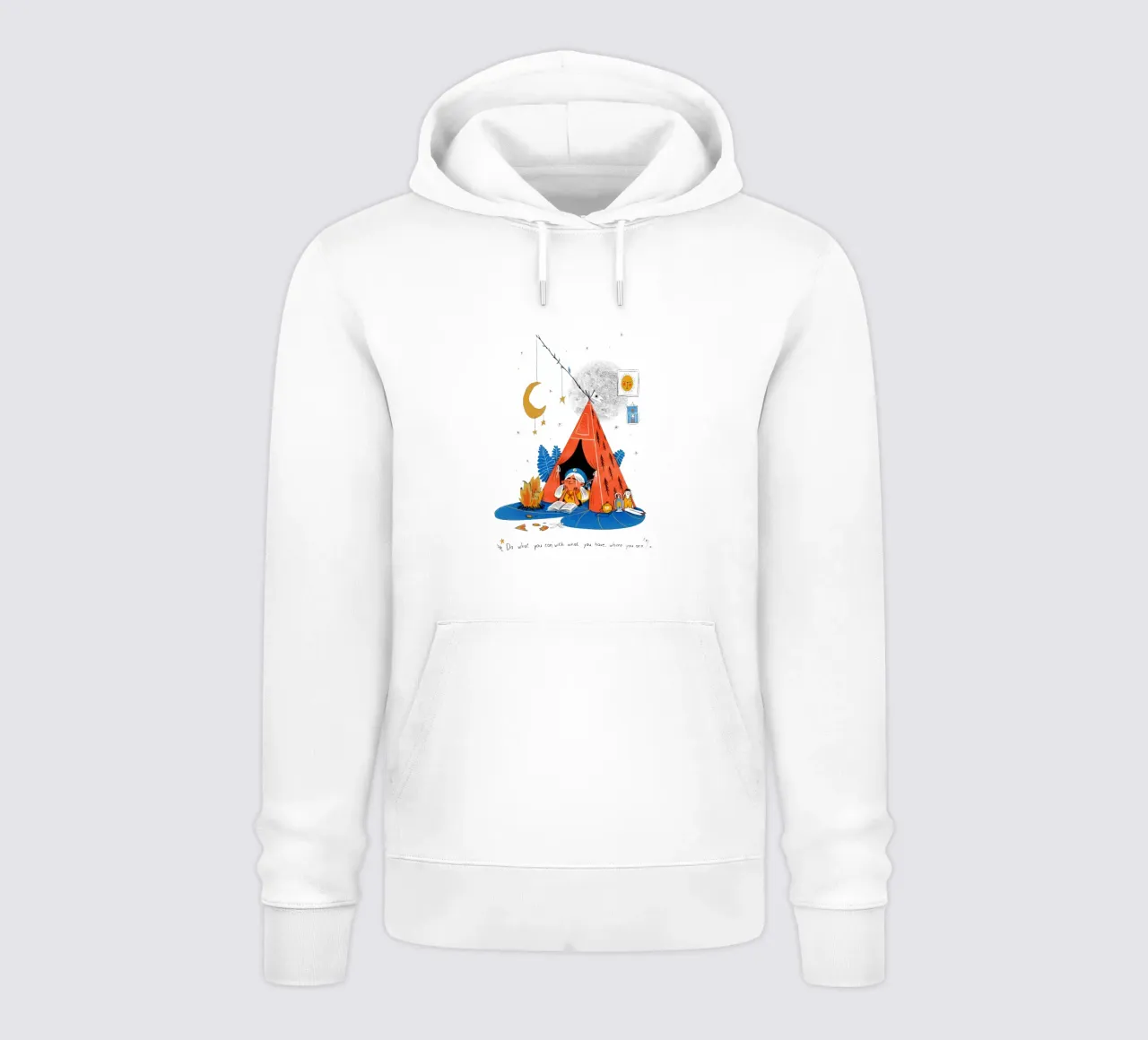 Do what you can, with what you have, where you are Hoodie von Moira Scicluna Zahra