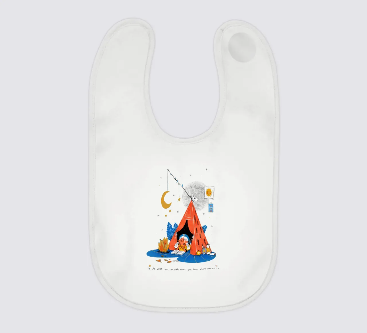 Do what you can, with what you have, where you are bavaglino da Moira Scicluna Zahra