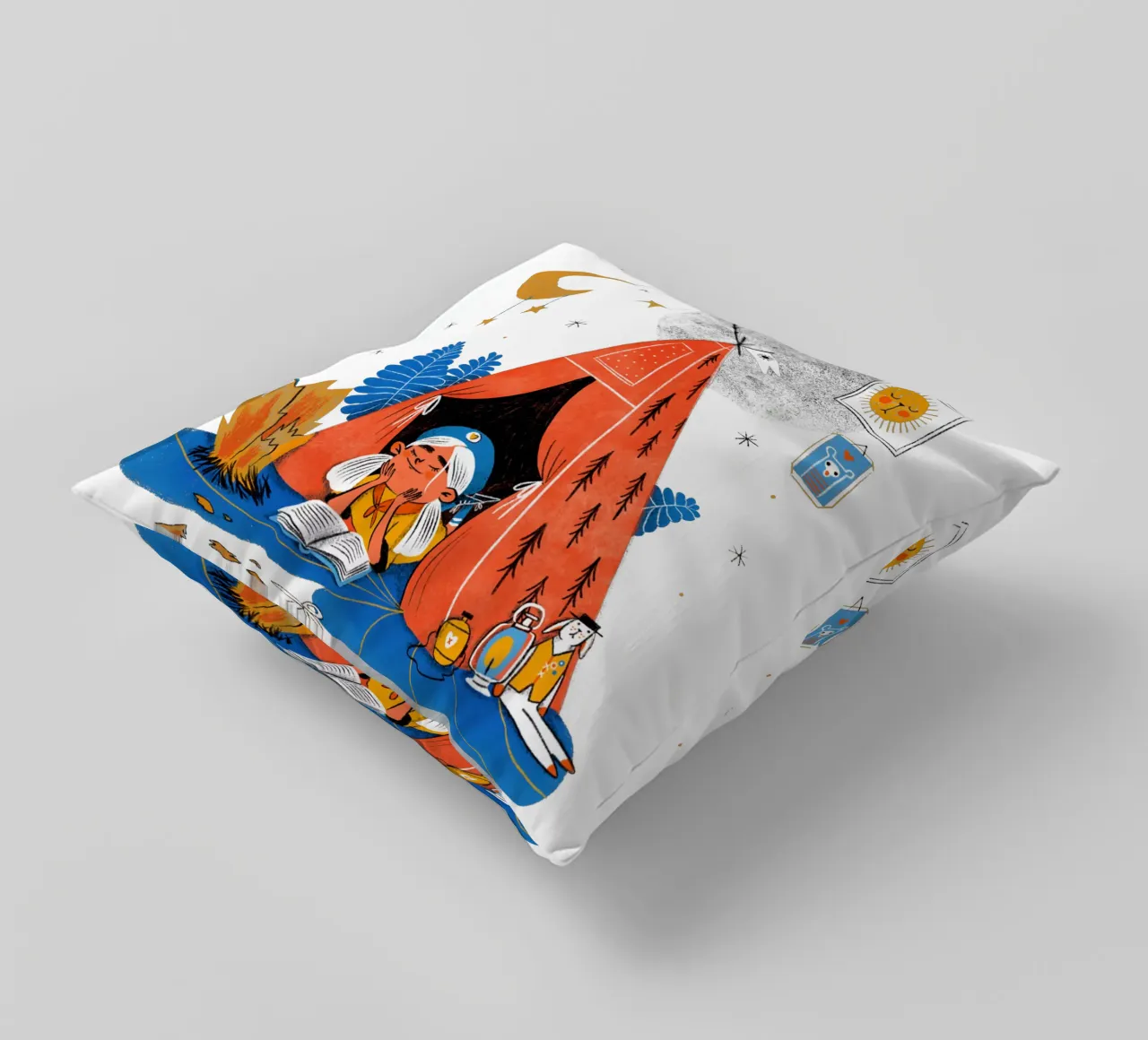 Do what you can, with what you have, where you are cuscino da Moira Scicluna Zahra