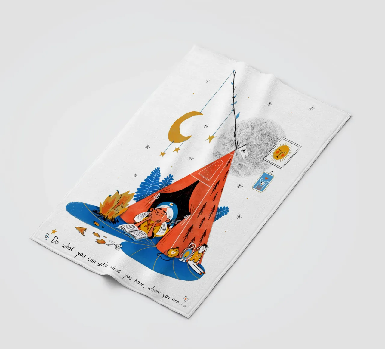 Do what you can, with what you have, where you are coperta in pile da Moira Scicluna Zahra