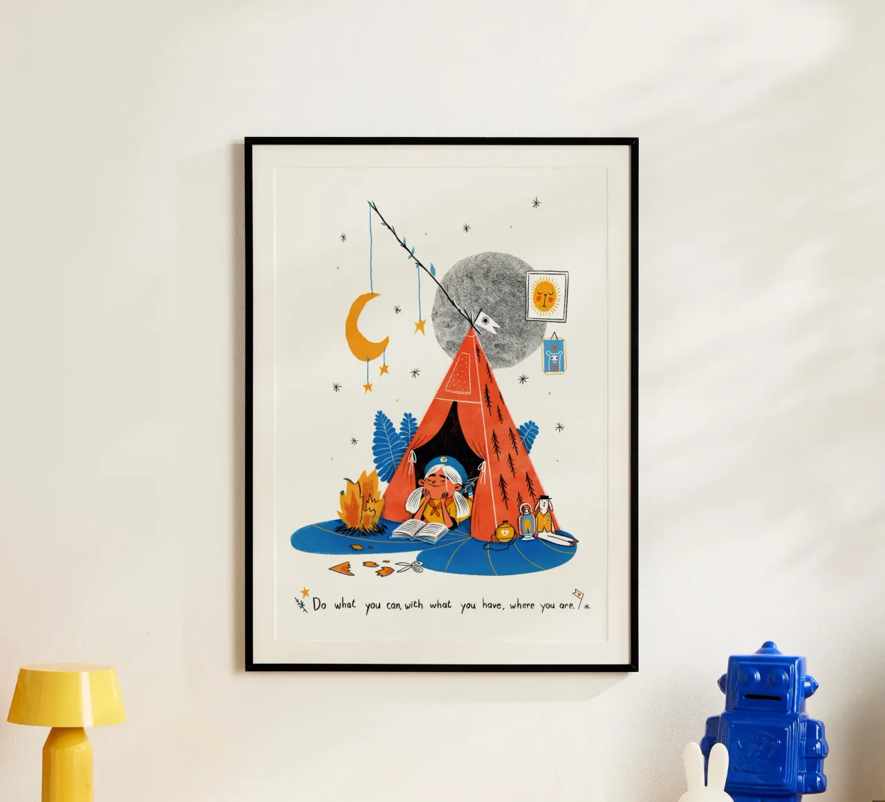 Do what you can, with what you have, where you are carta hahnemühle da Moira Scicluna Zahra