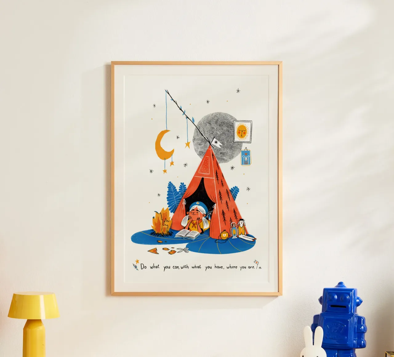 Do what you can, with what you have, where you are carta hahnemühle da Moira Scicluna Zahra