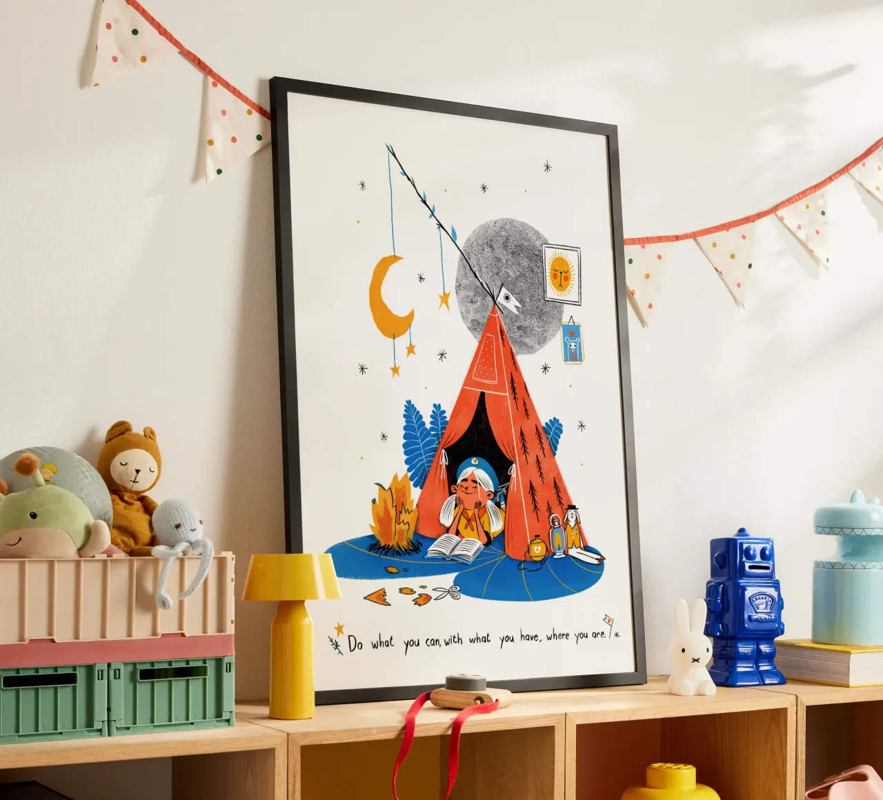 Do what you can, with what you have, where you are carta hahnemühle da Moira Scicluna Zahra