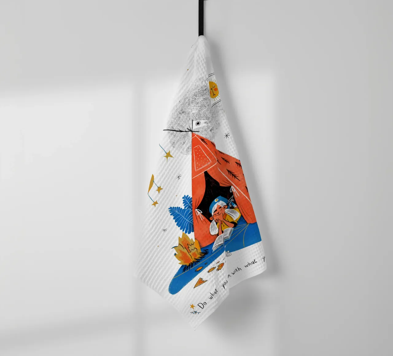 Do what you can, with what you have, where you are torchon de Moira Scicluna Zahra