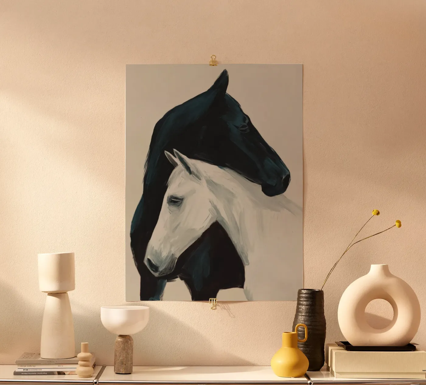 Pferde Poster von ThingDesign