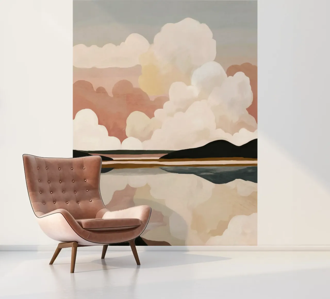 Abstract Cloudscape fotobehang van M.A.Z.U.N.