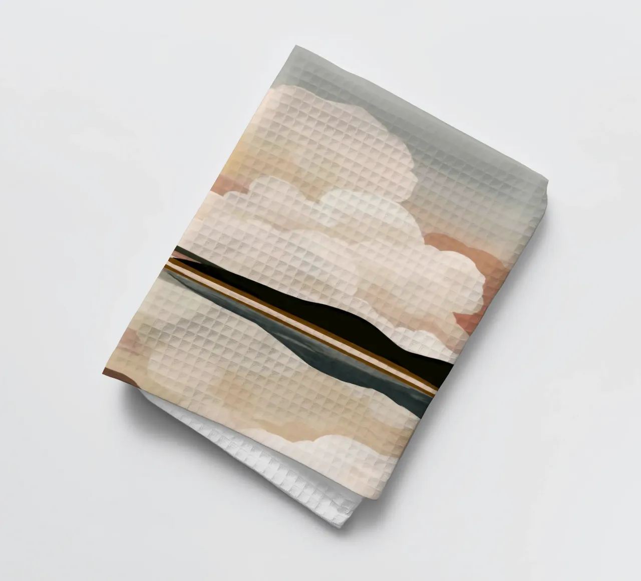 Abstract Cloudscape torchon de M.A.Z.U.N.