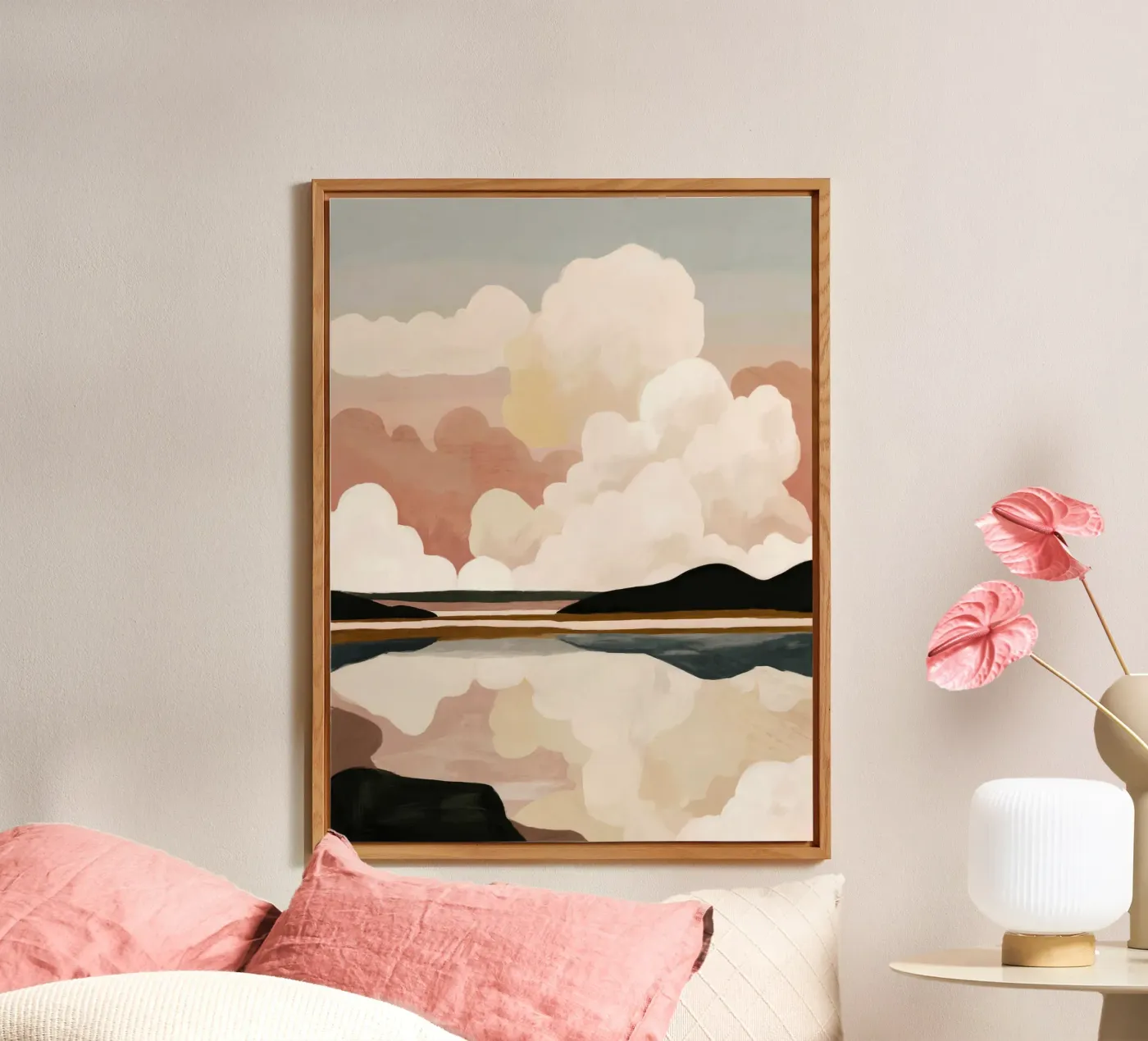 Paysage nuageux abstrait panneau forex de M.A.Z.U.N.