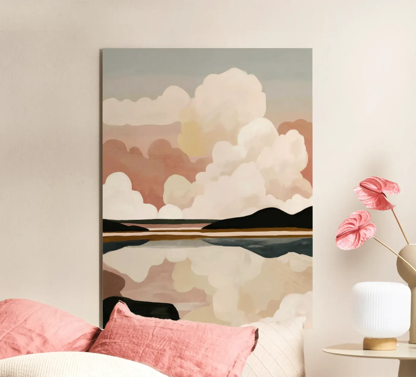 Paysage nuageux abstrait panneau forex de M.A.Z.U.N.