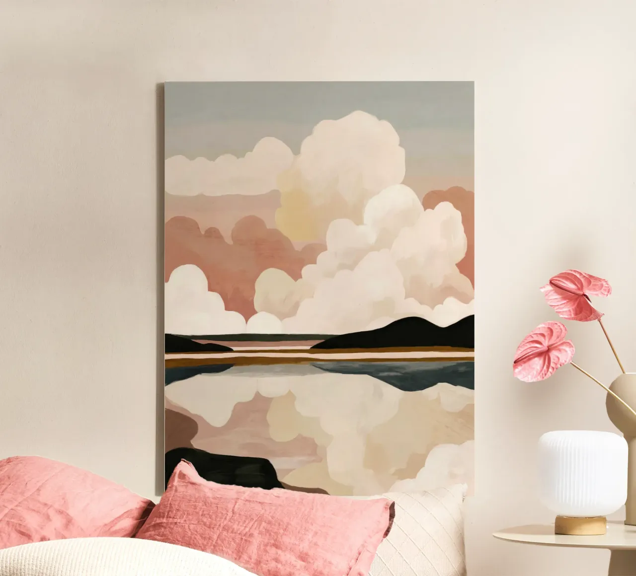 Abstract Cloudscape canvas by M.A.Z.U.N.