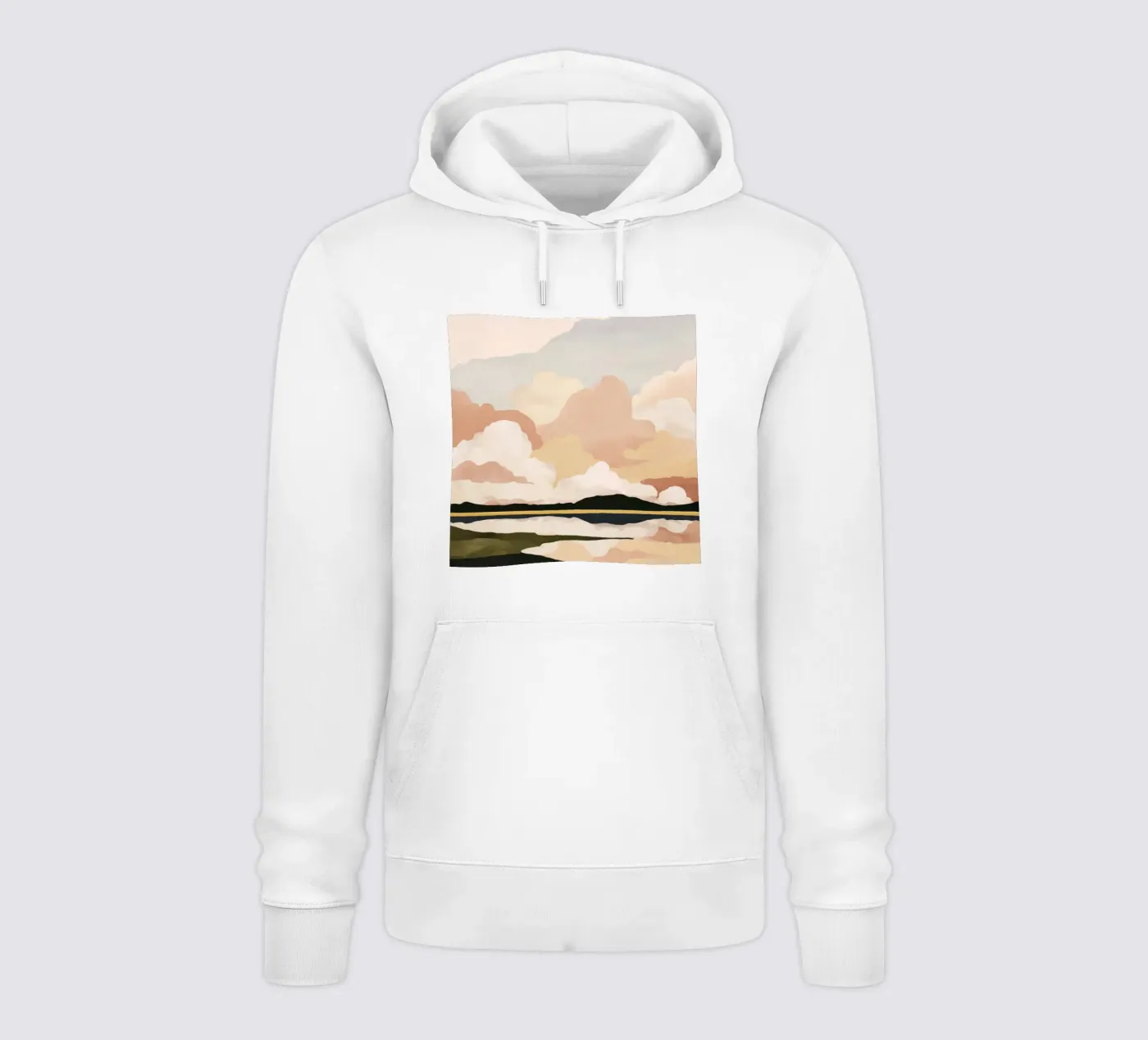 Soft Cloudscape hoodie by M.A.Z.U.N.