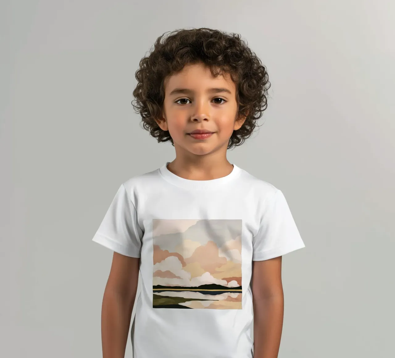 Zachte wolkenlucht kinder t-shirt van M.A.Z.U.N.