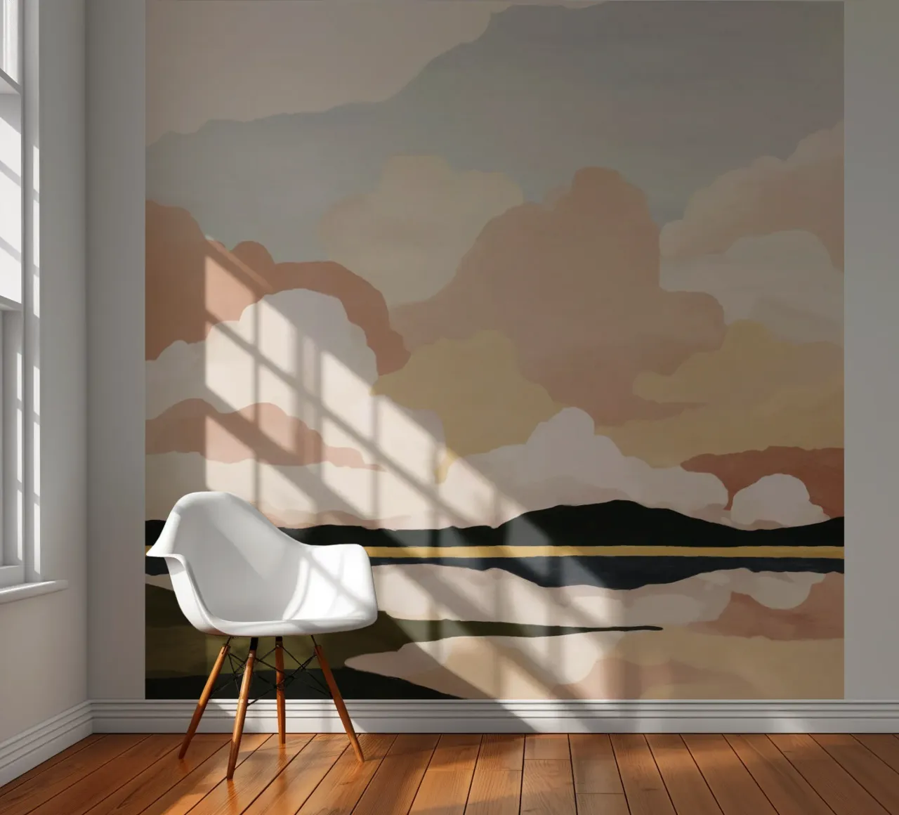 Soft Cloudscape fotobehang van M.A.Z.U.N.