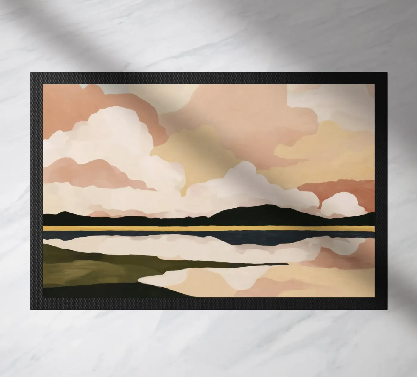 Soft Cloudscape deurmat van M.A.Z.U.N.