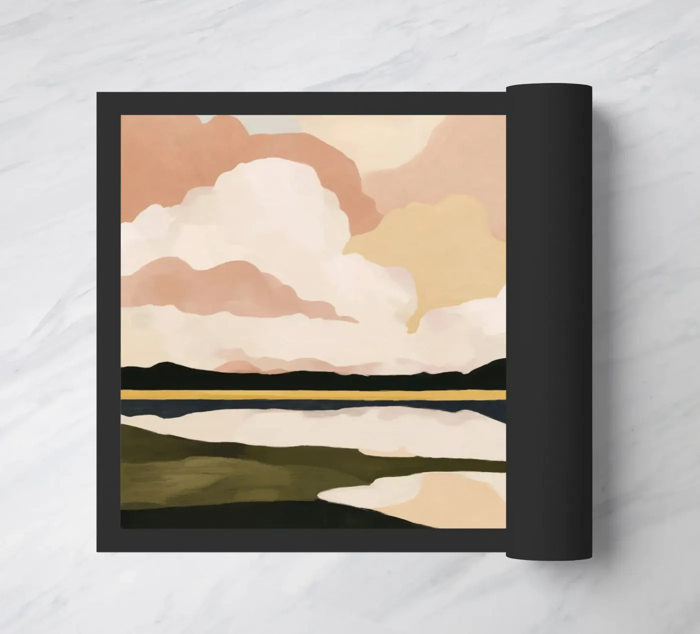 Soft Cloudscape deurmat van M.A.Z.U.N.