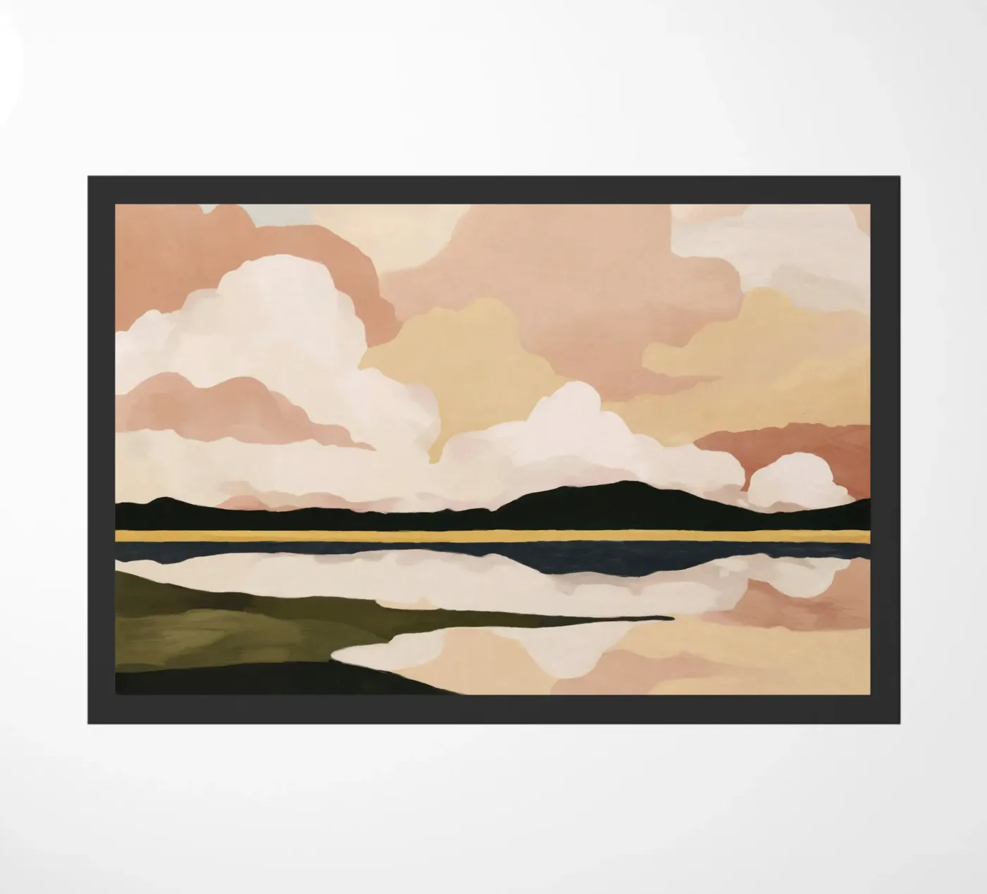 Soft Cloudscape deurmat van M.A.Z.U.N.