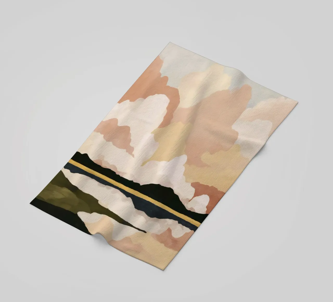 Soft Cloudscape Strandtuch von M.A.Z.U.N.