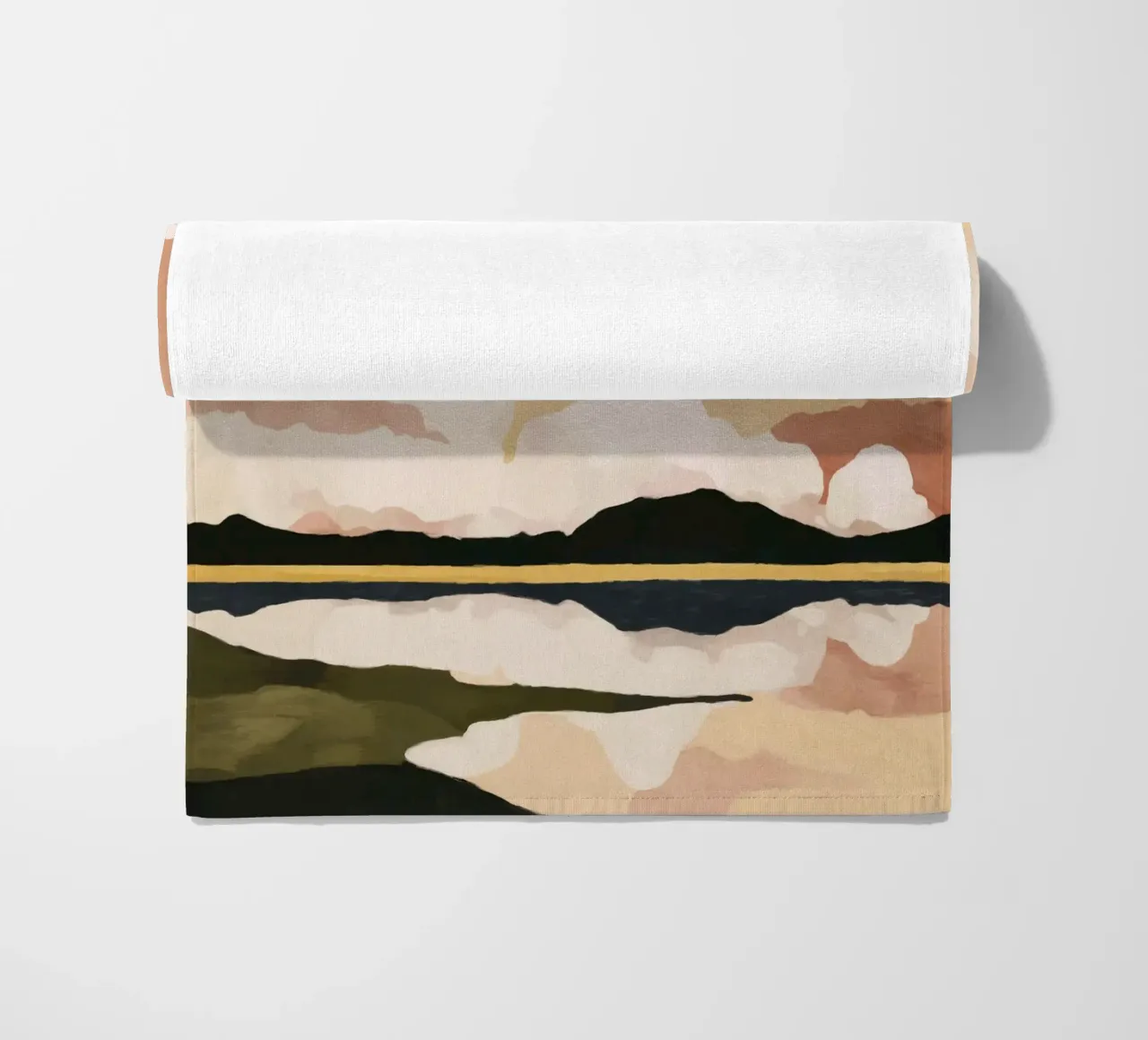 Morbido paesaggio nuvoloso telo mare da M.A.Z.U.N.