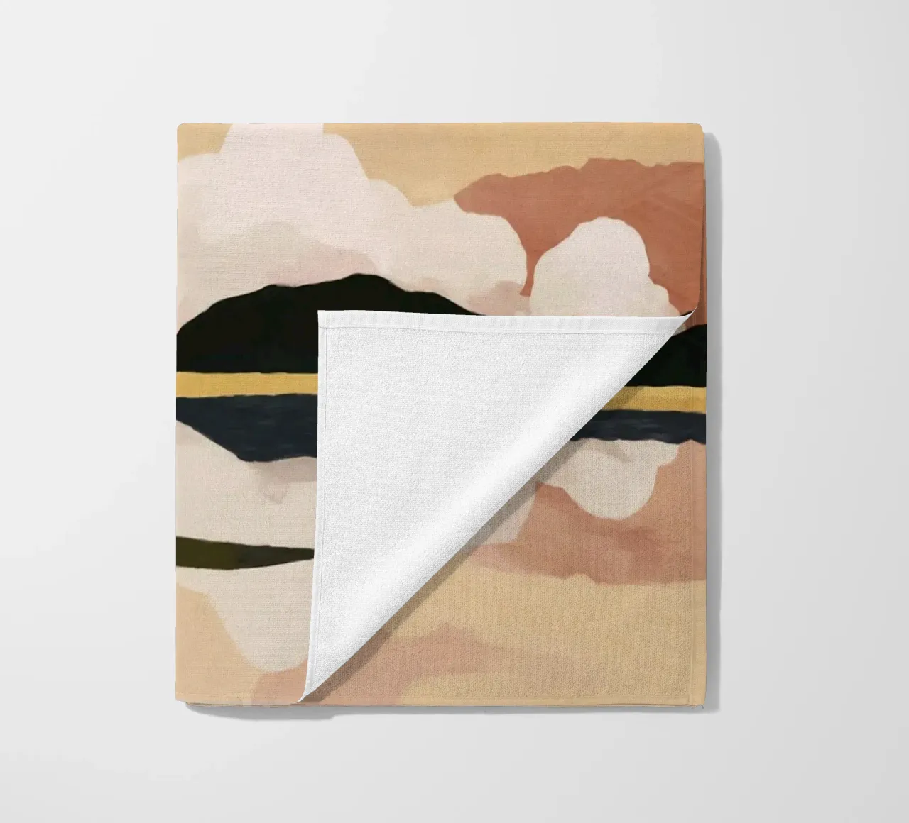 Morbido paesaggio nuvoloso telo mare da M.A.Z.U.N.