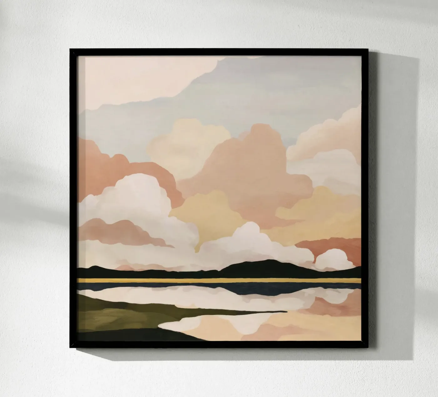 Soft Cloudscape poster de M.A.Z.U.N.