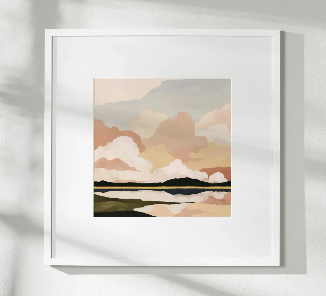 Soft Cloudscape poster by M.A.Z.U.N.