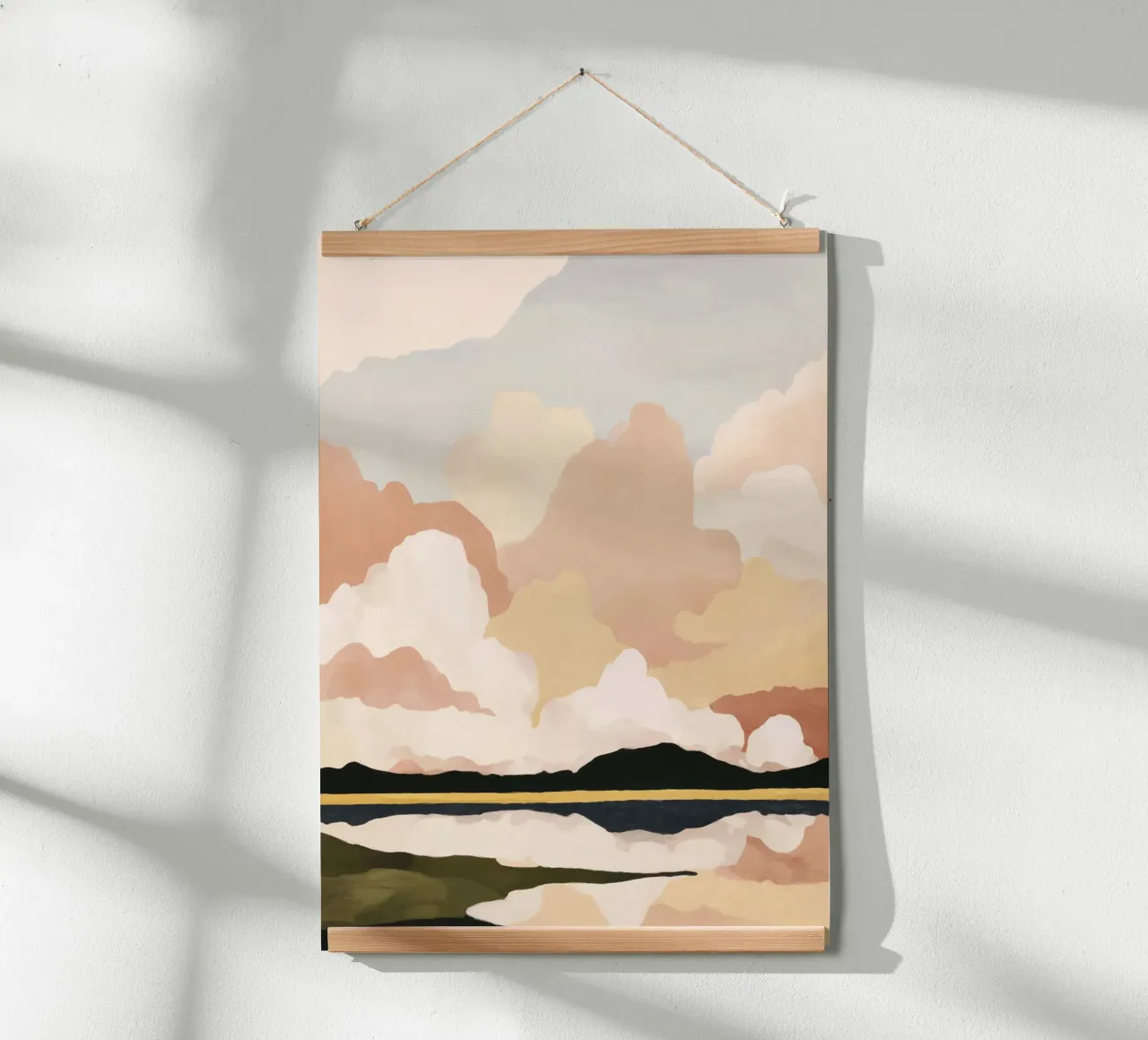 Soft Cloudscape poster by M.A.Z.U.N.