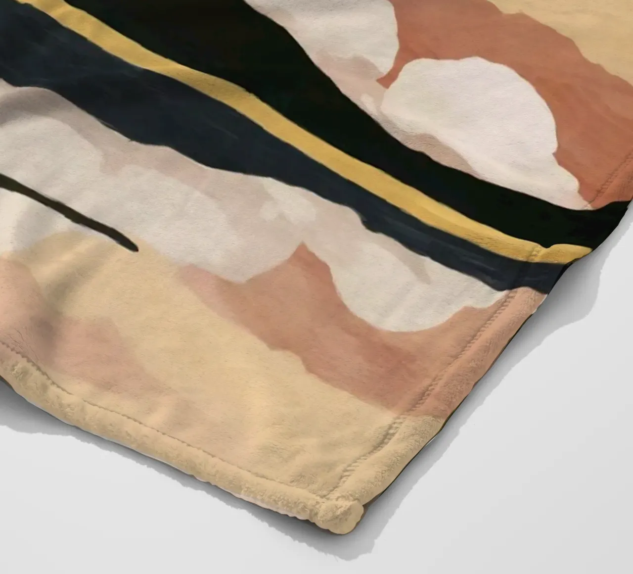 Soft Cloudscape fleece blanket by M.A.Z.U.N.