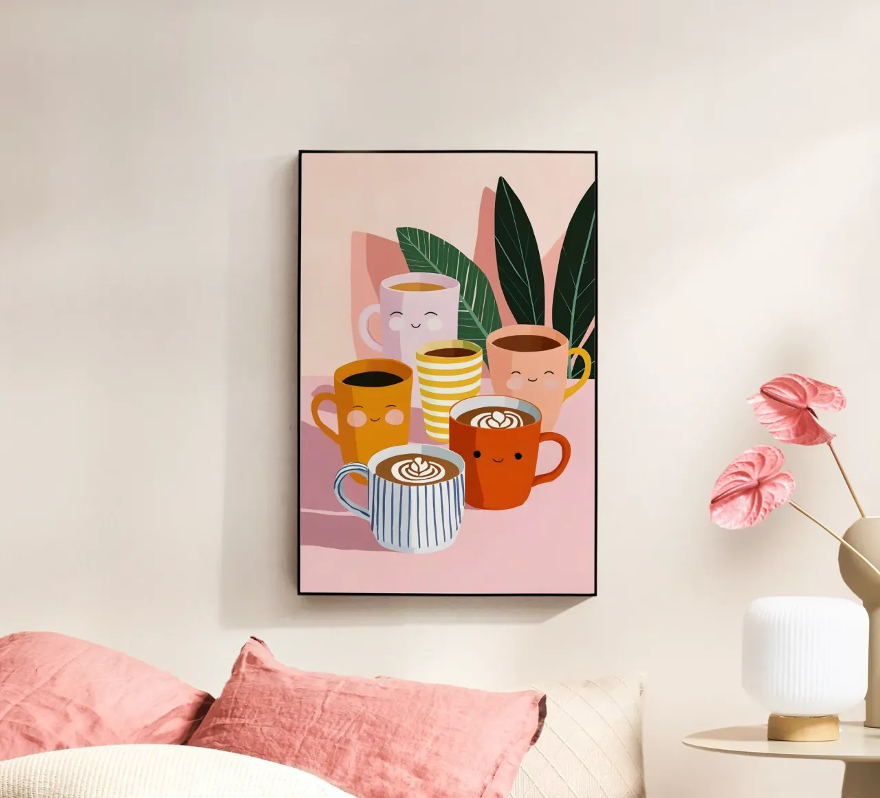 Smiley Mug Crew plexiglass da Vibrant Berry Studio