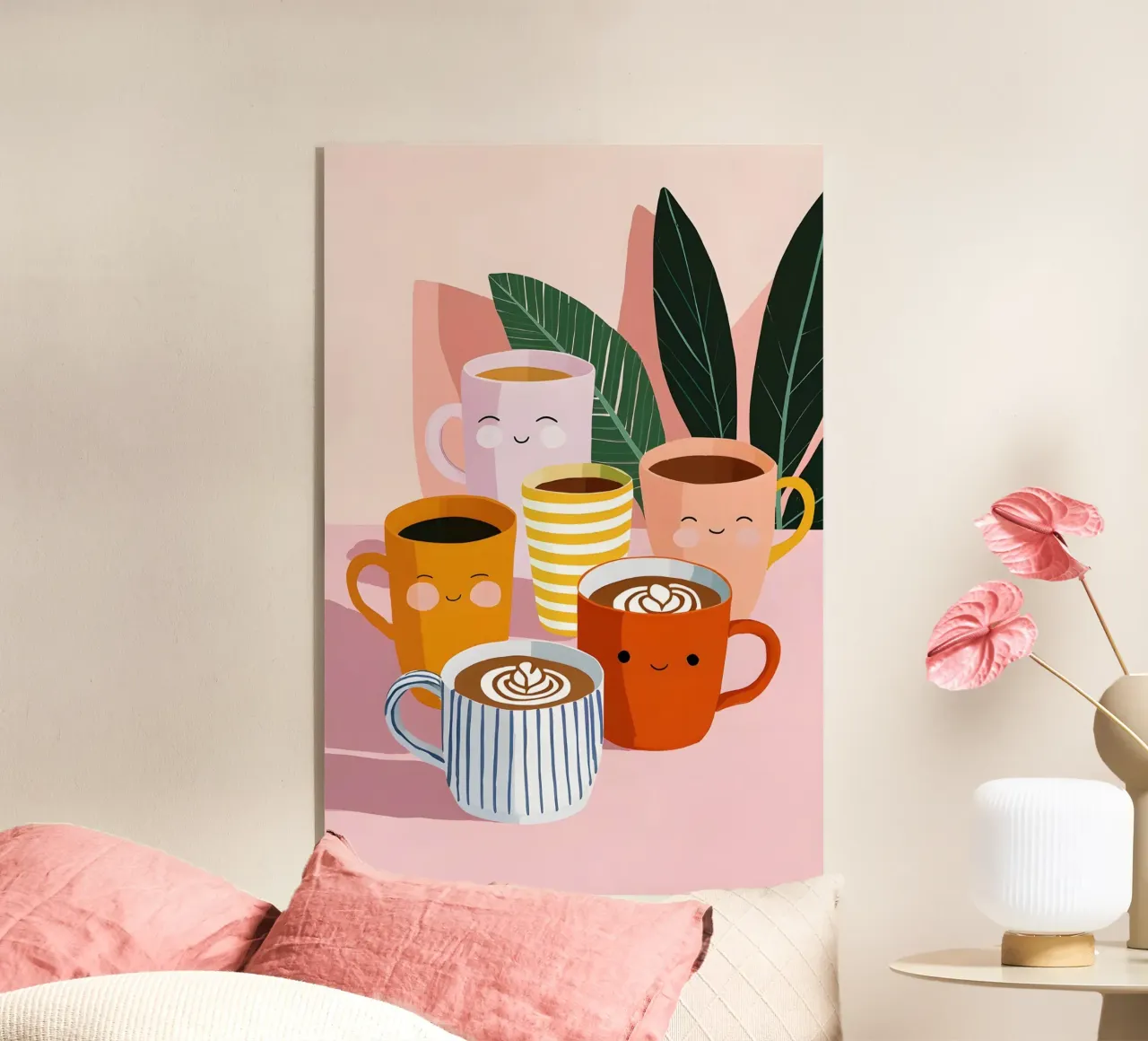 Smiley Mug Crew plexiglass da Vibrant Berry Studio