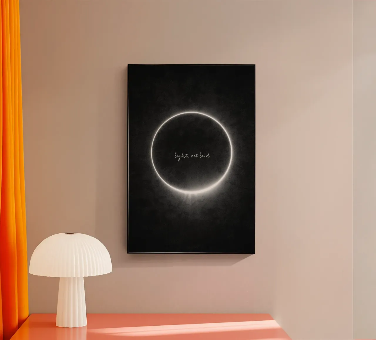 Light Not Loud plexiglass da treechild