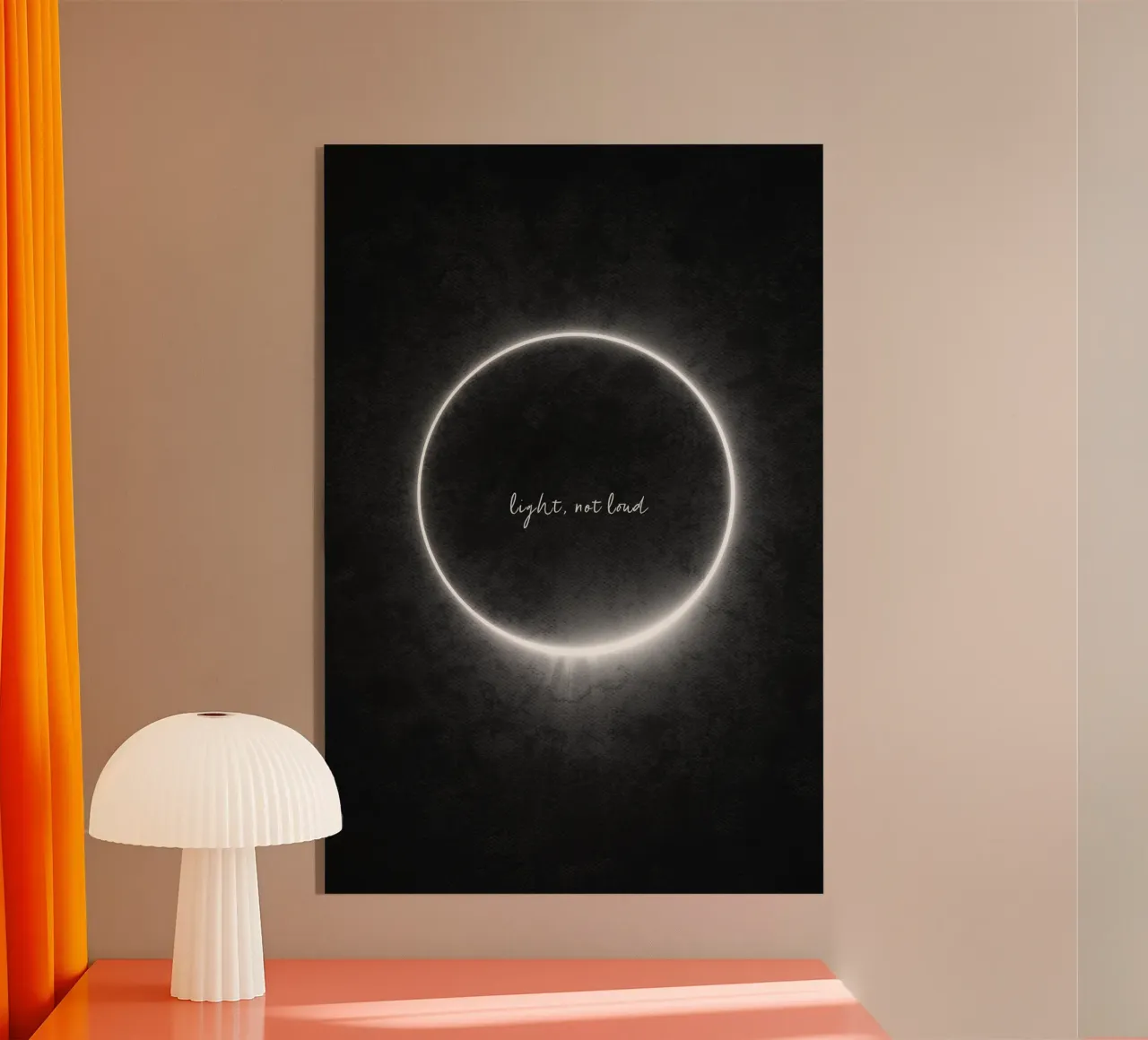 Light Not Loud plexiglass da treechild