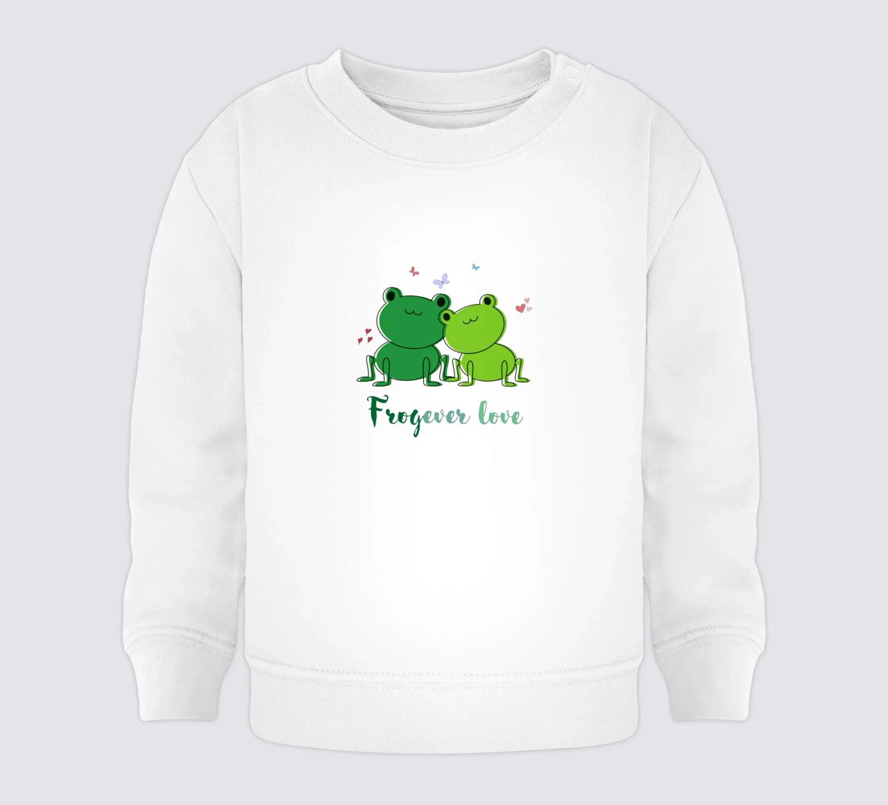 Amore Frogever felpa neonato da DesignArt