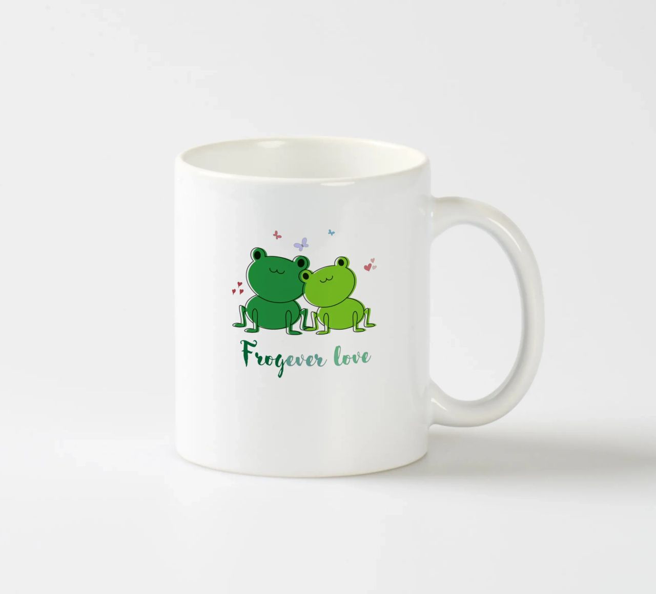 Amore Frogever tazza in ceramica da DesignArt