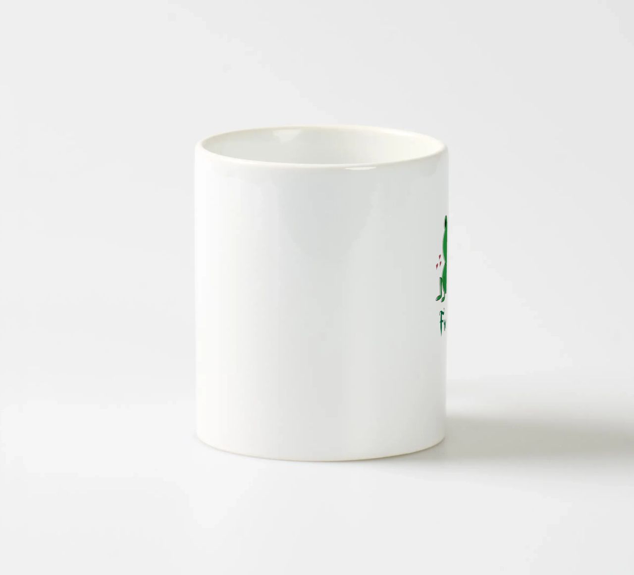 Amore Frogever tazza in ceramica da DesignArt