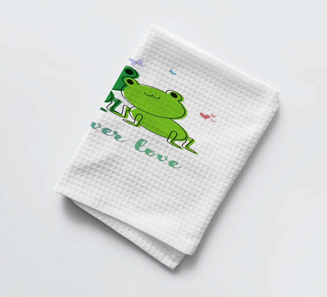 Amore Frogever canovaccio da cucina da DesignArt