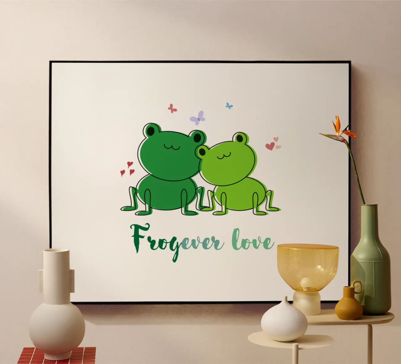 Amore Frogever plexiglass da DesignArt